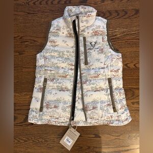 Women's Multicolor Puffer Vest